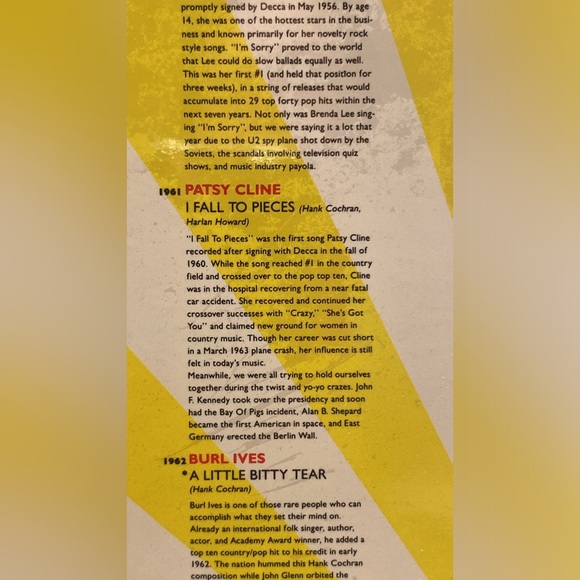 Vintage 2 LP, “30 Years of Hits” New & Sealed, (1958-1988),Folk, World, Country - Picture 10 of 12